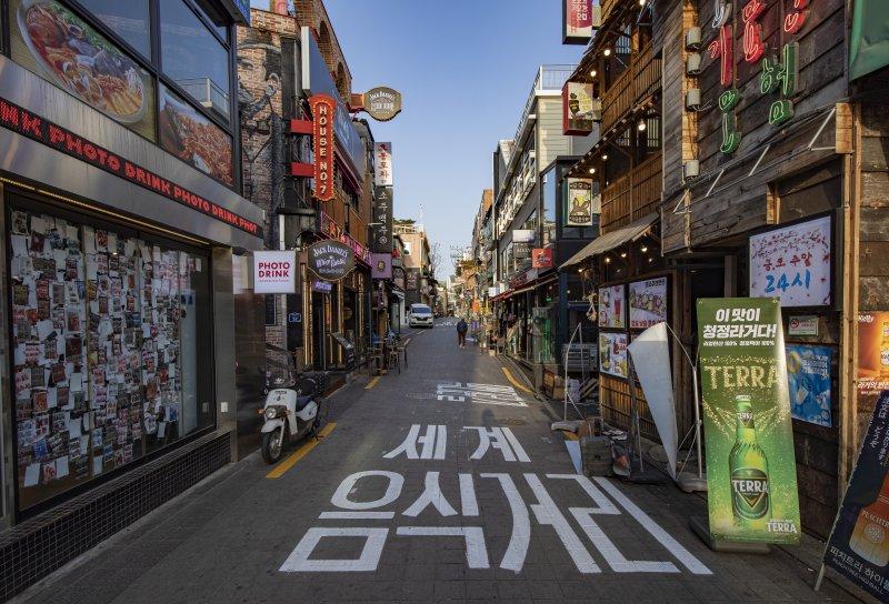 韓国の街並み